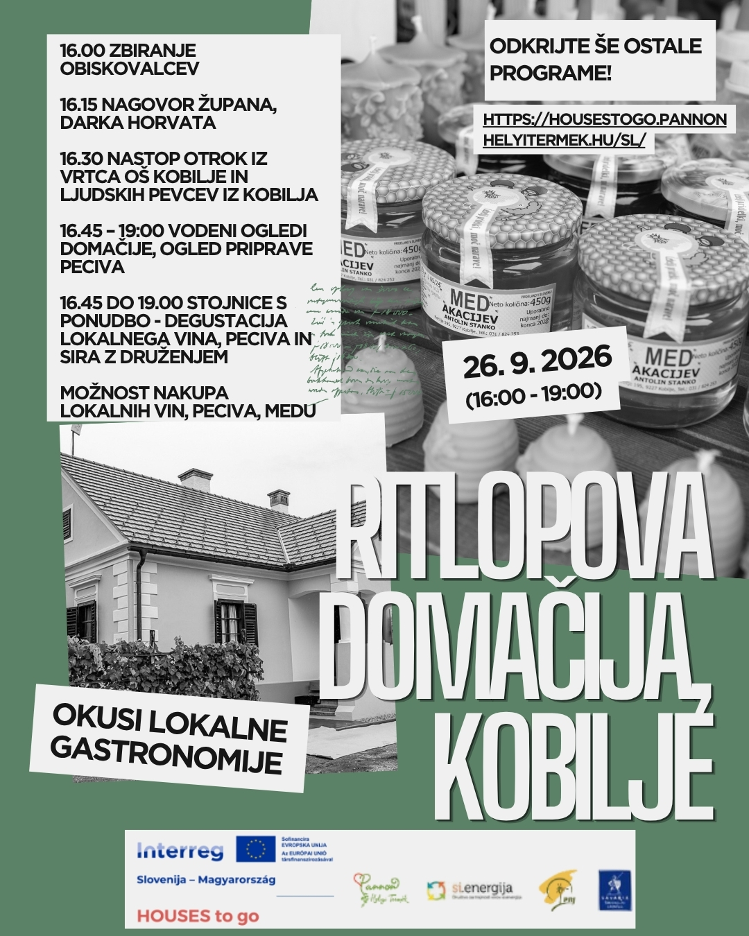 Ritlopova domačija vabilo
